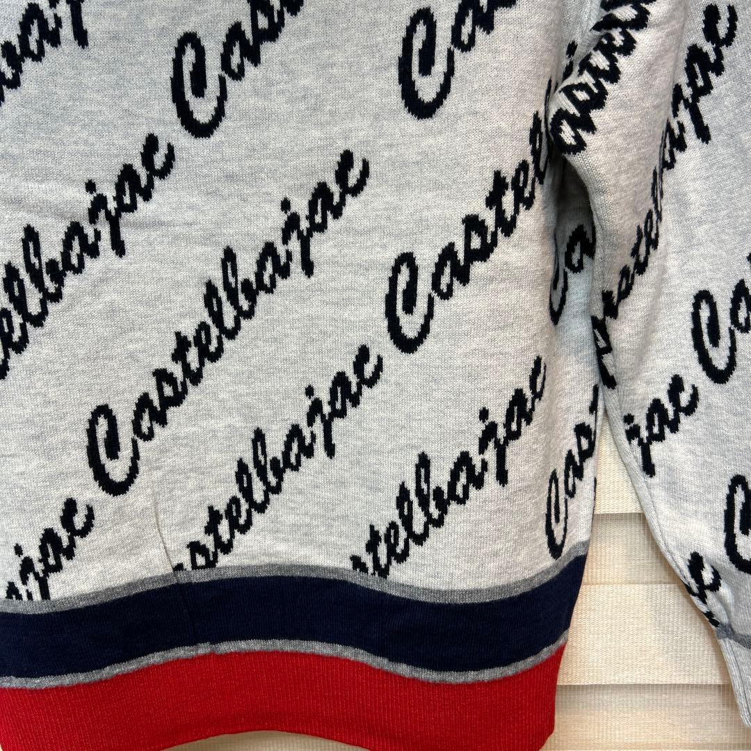 カステルバジャック ニットセーター　48/L 新品　未使用　タグ付き