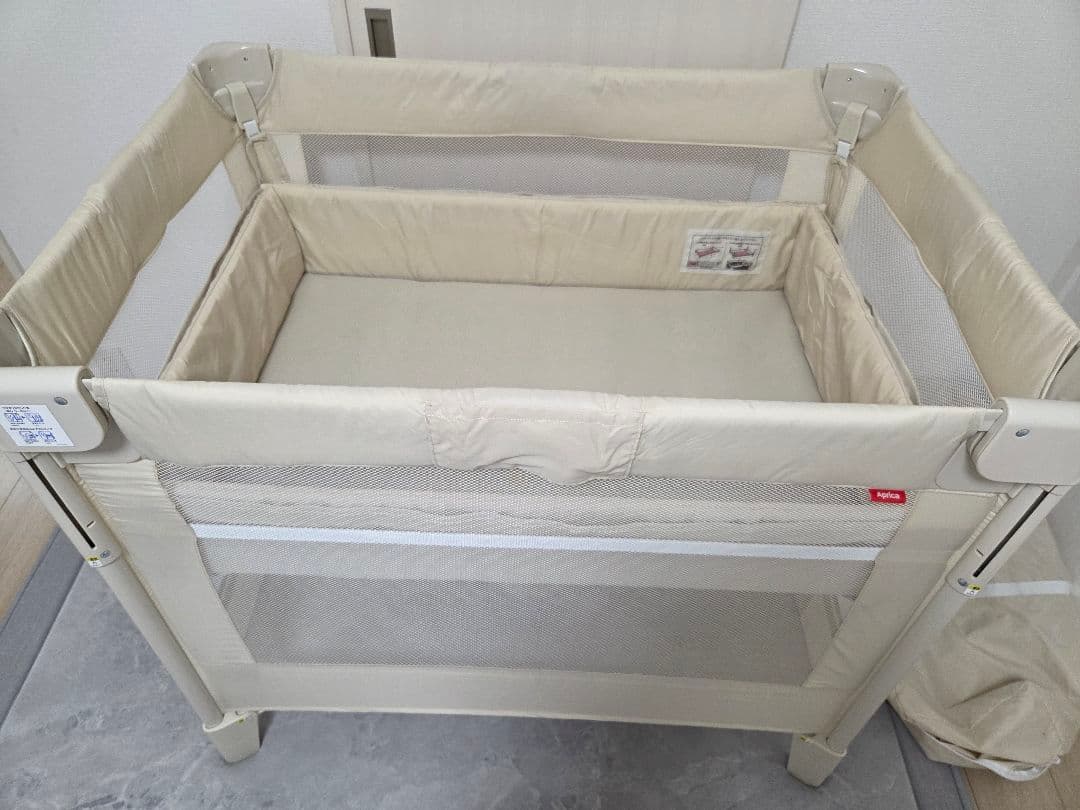 Aprica ココネルエアー ベビーベッド​【説明書あり】