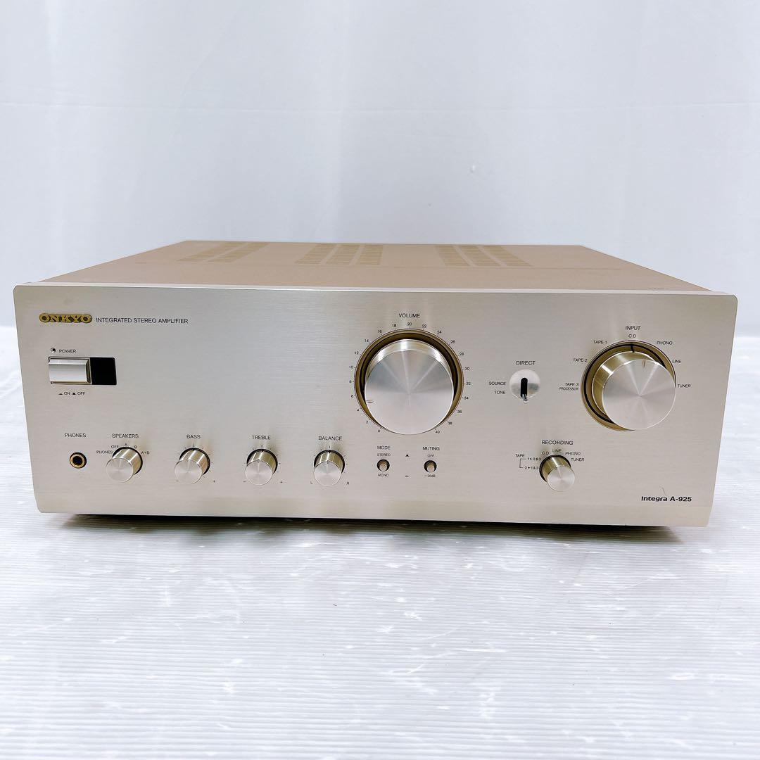 【美品】ONKYO オンキョー Integra A-925 プリメインアンプ