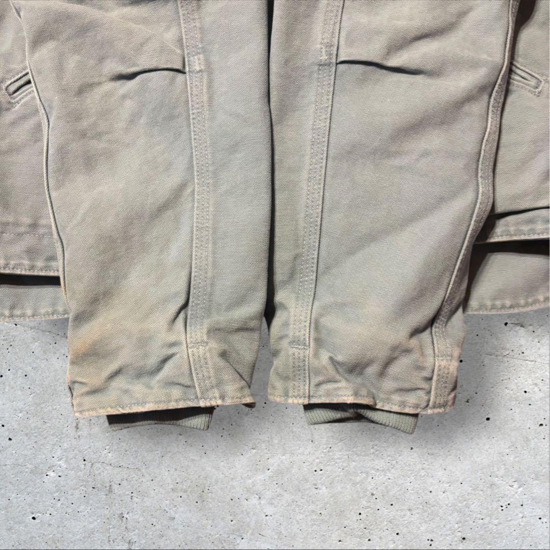 〈カーハート〉シエラジャケット　アクティブジャケット　水色　S 裏ボア　ボロ i