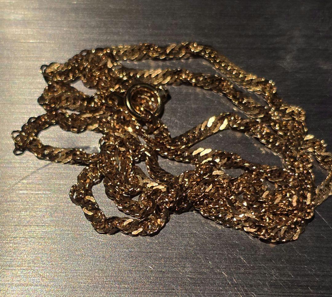 k18 750 刻印 チェーンネックレス アクセサリー