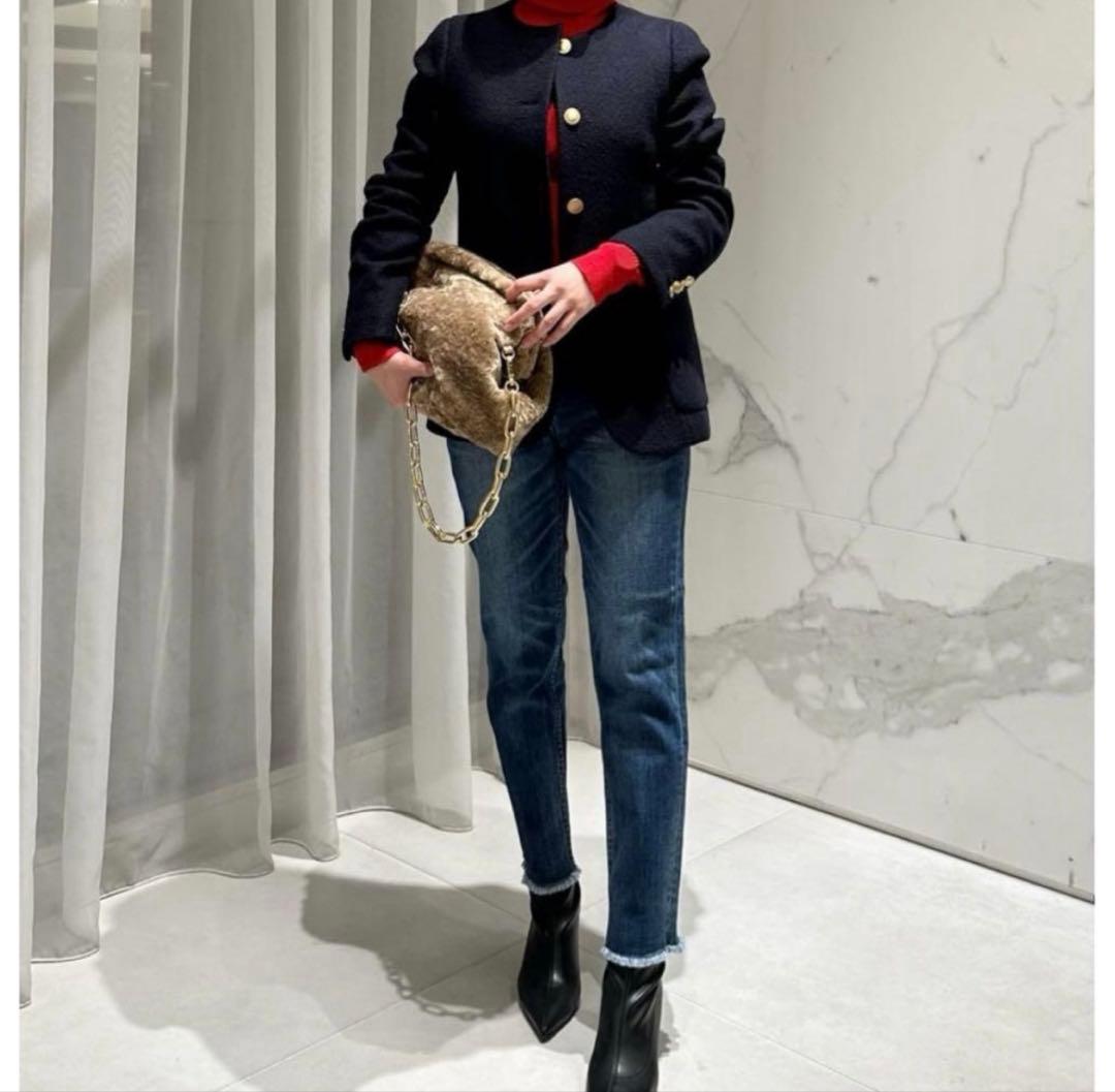 アルアバイル　ルルウィルビー シープパイルノーカラージャケット