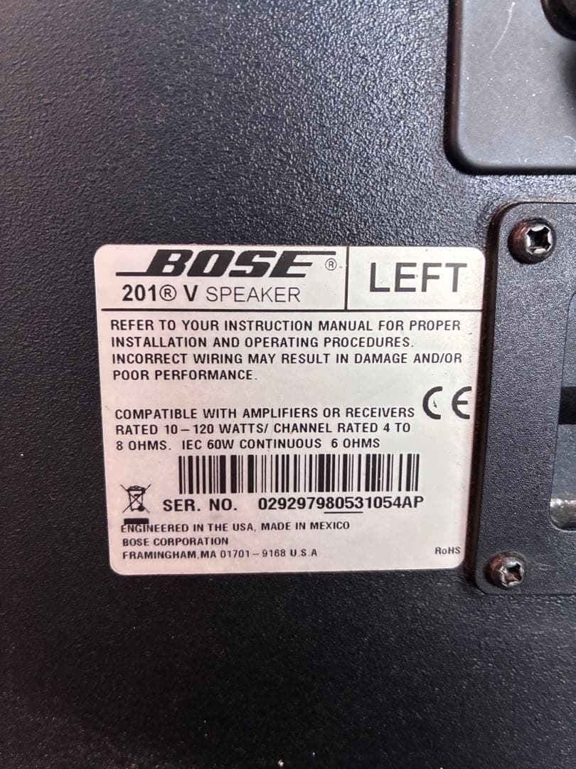 け*ん様 BOSE 201 V スピーカー