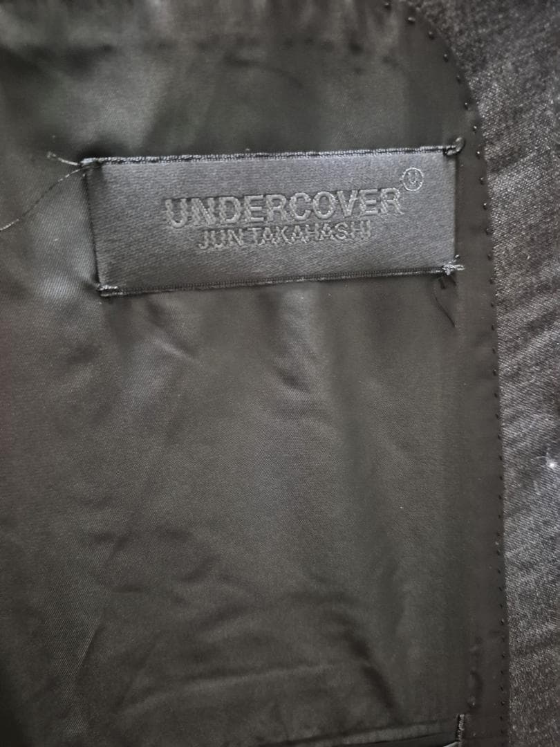 UNDERCOVER アンダーカバー　アシンメトリー ダブル ロングジャケット