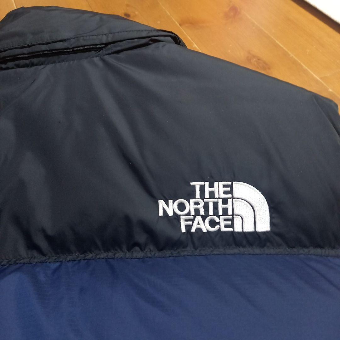 ノースフェイス ダウン ベスト XL USAモデル ネイビー