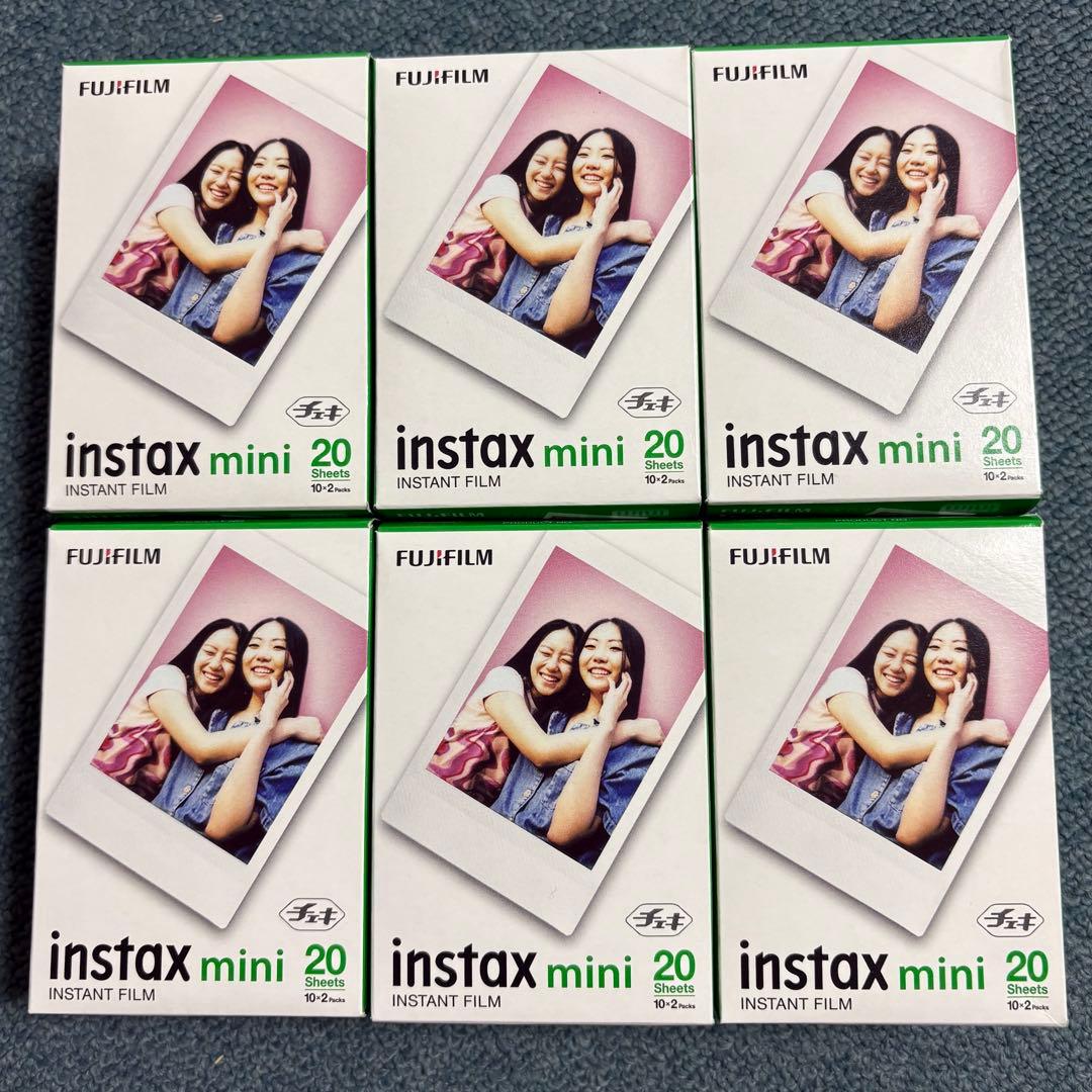instax mini フィルム　20枚×6箱