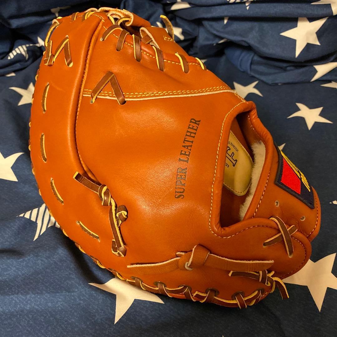 Mizuno ParaShock F 軟式グローブ ブラウン