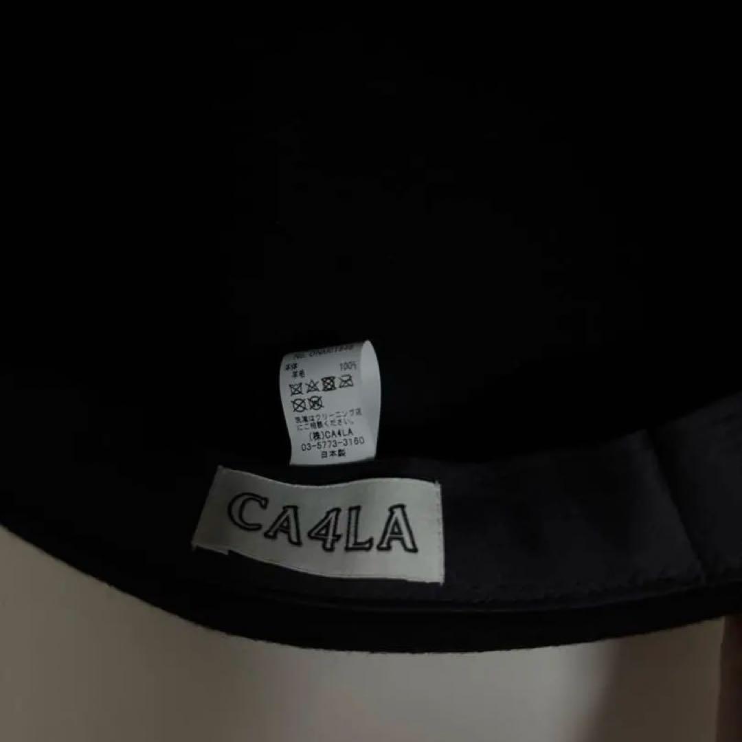 CA4LA カシラ アシンメトリーウールキャスケット