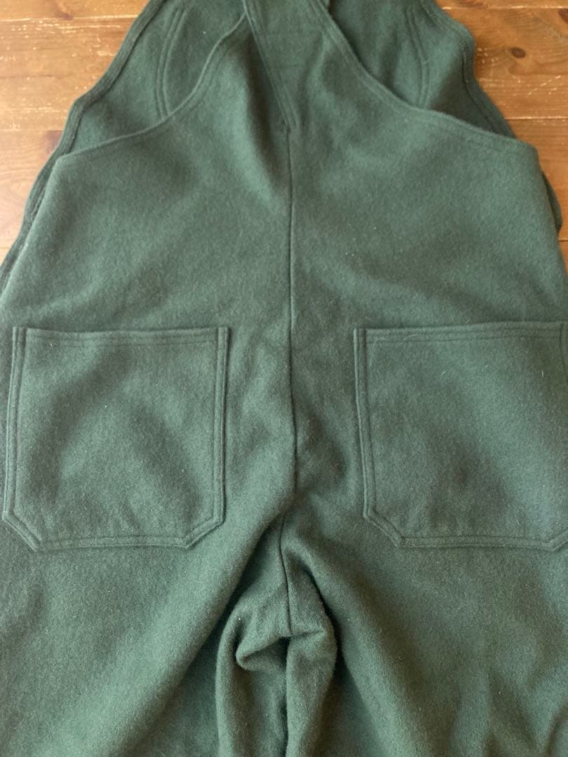 【レア】USA製 USDA 森林局ユニフォーム ウール オーバーオール