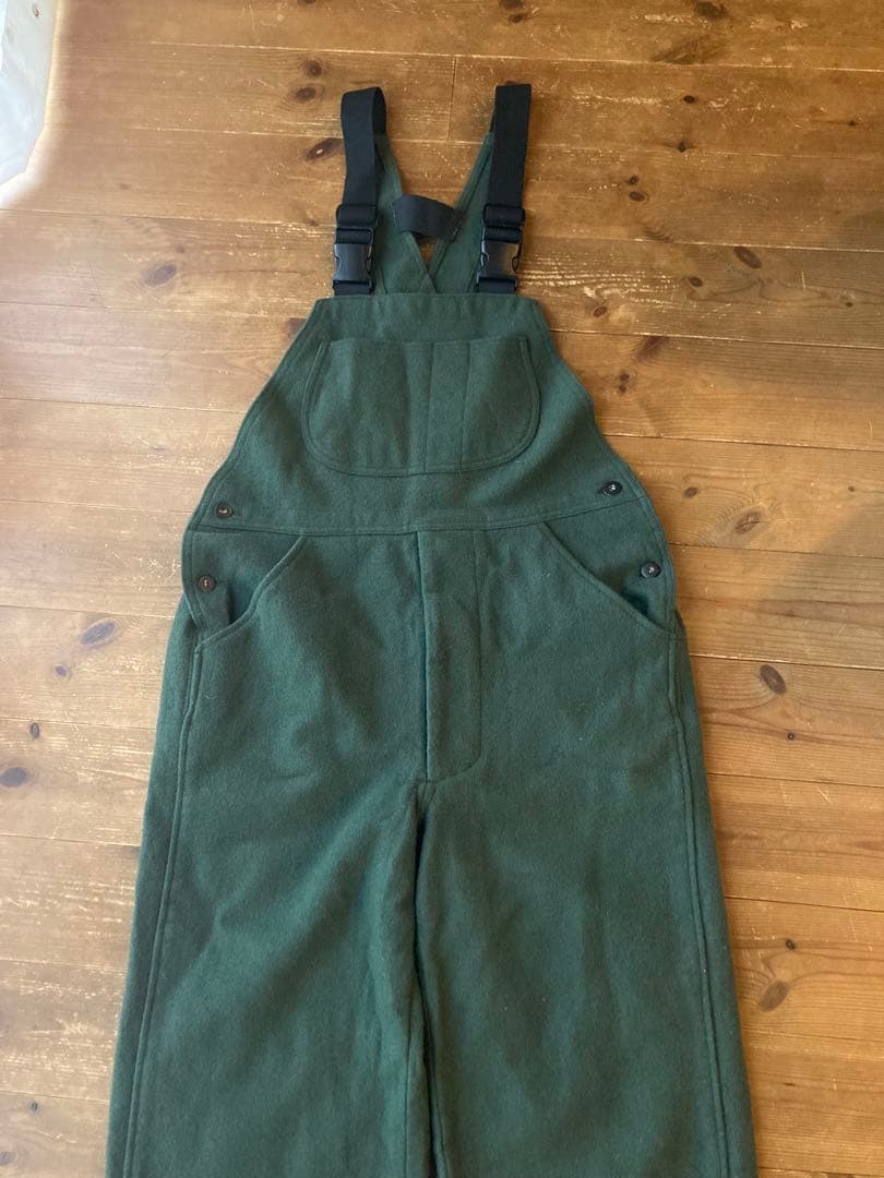 【レア】USA製 USDA 森林局ユニフォーム ウール オーバーオール