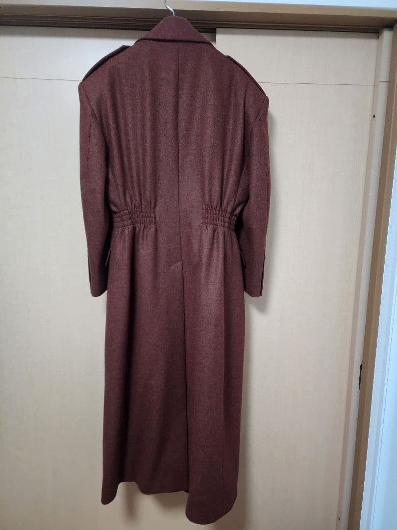 JOHN LAWRENCE SULLIVAN ウールコートオレンジ