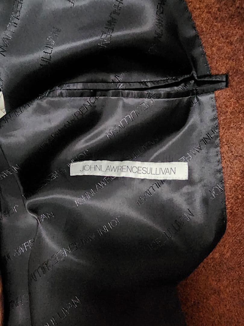 JOHN LAWRENCE SULLIVAN ウールコートオレンジ