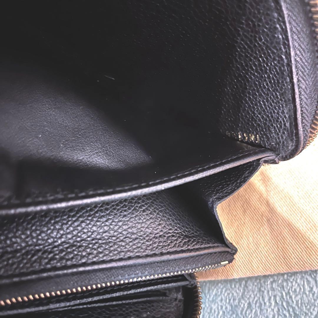 ルイヴィトン　アンプラント　ジッピー　ウォレット　黒　モノグラム　ノワール