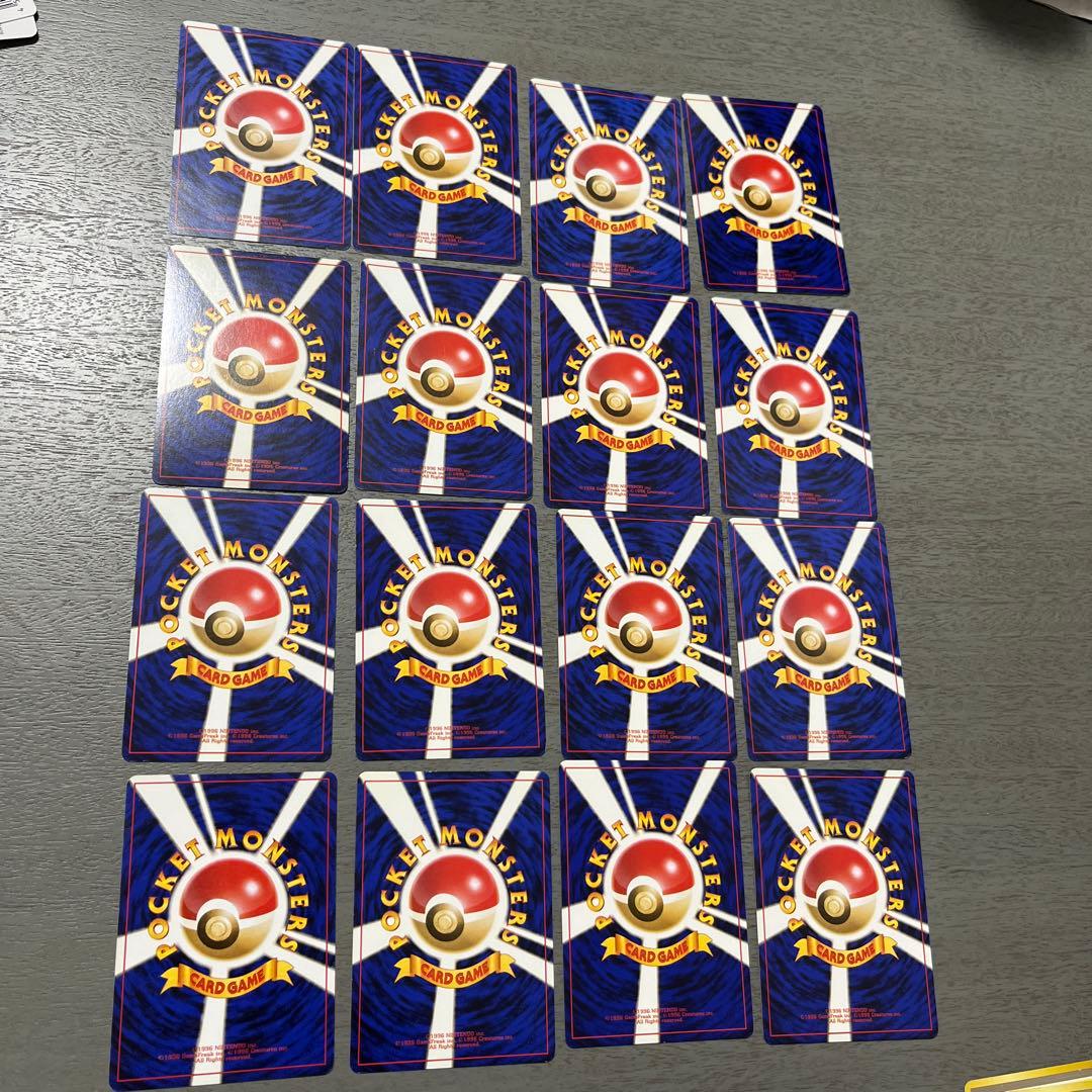 ポケモンカード ゲンガー トレーナーカードセット　16枚 旧裏　初期