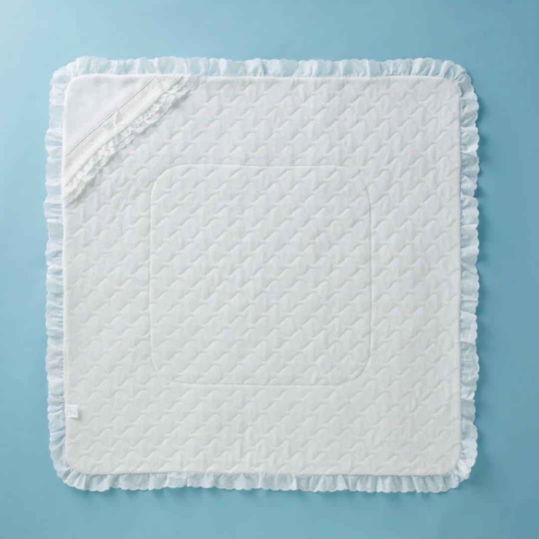 ニットジャカードアフガン（おくるみ）新品未開封 現行品