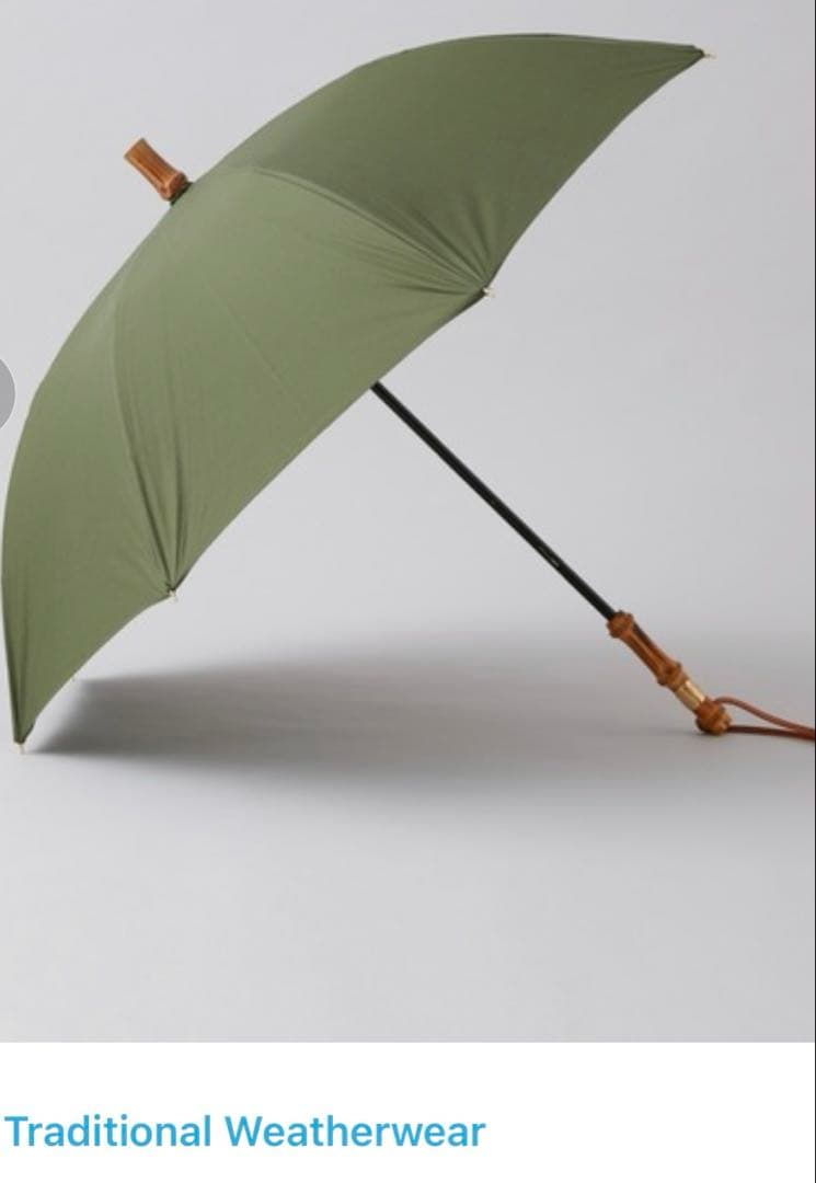 ✴️リエ　トラディショナル　ウェザーウェア晴雨兼用傘　グリーン