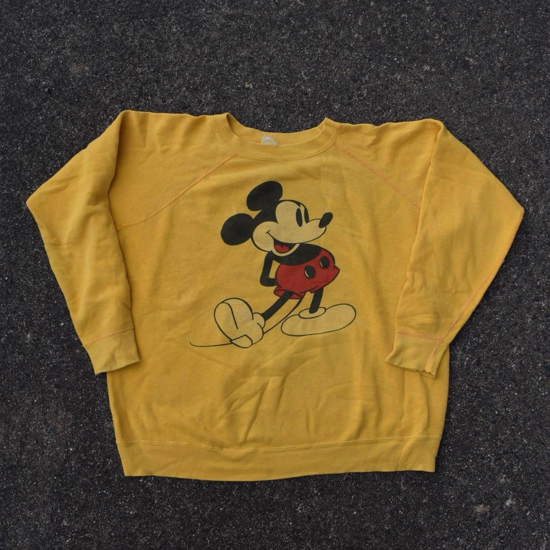 トップス 1960's Mickey Mouse Vintage Sweat