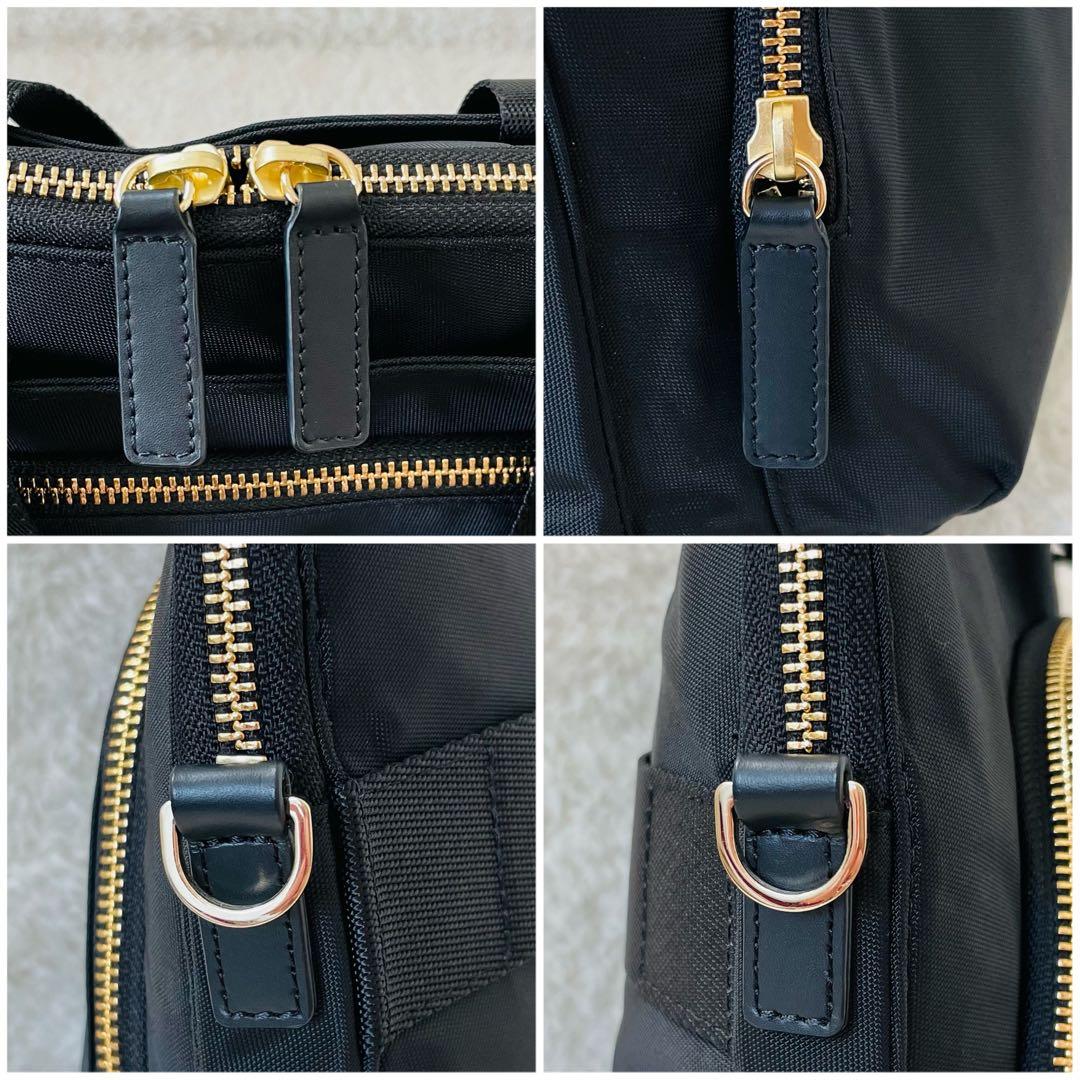 【未使用】アニエスベー ビジネスバッグ 2way ショルダーバッグ 黒