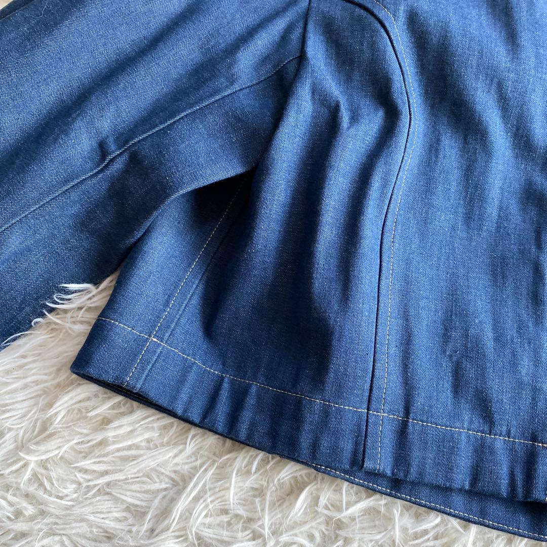 アイレネ(IRENE) 2wayクロップド丈 デニムジャケット