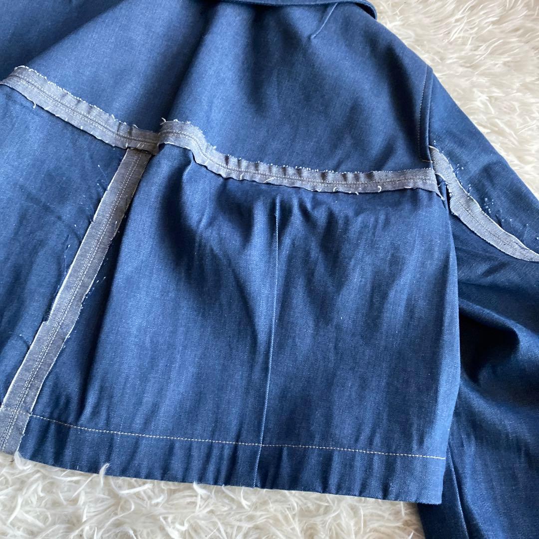 アイレネ(IRENE) 2wayクロップド丈 デニムジャケット