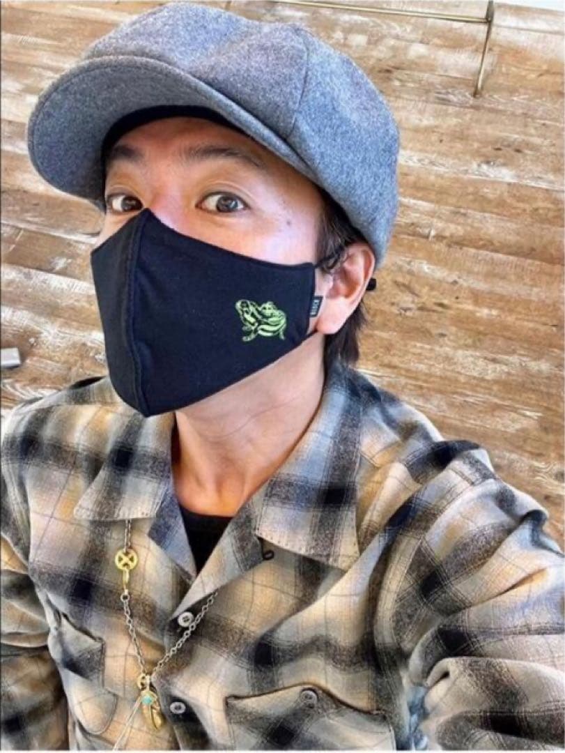 キムタク着私物同型同色tenderloin×PORTERグレーキャスケットM