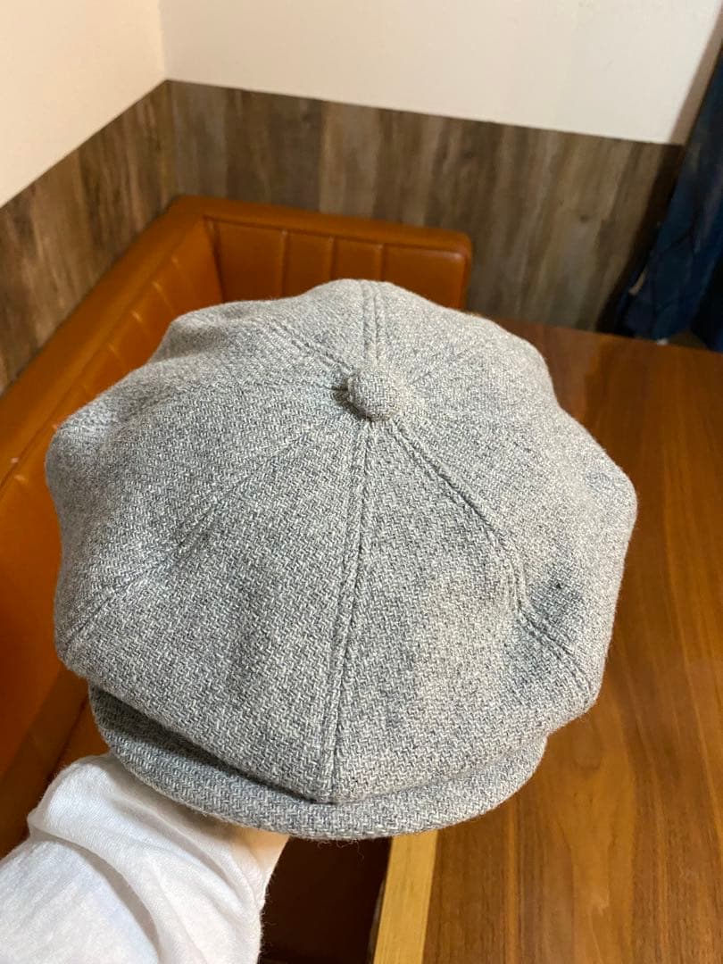 キムタク着私物同型同色tenderloin×PORTERグレーキャスケットM