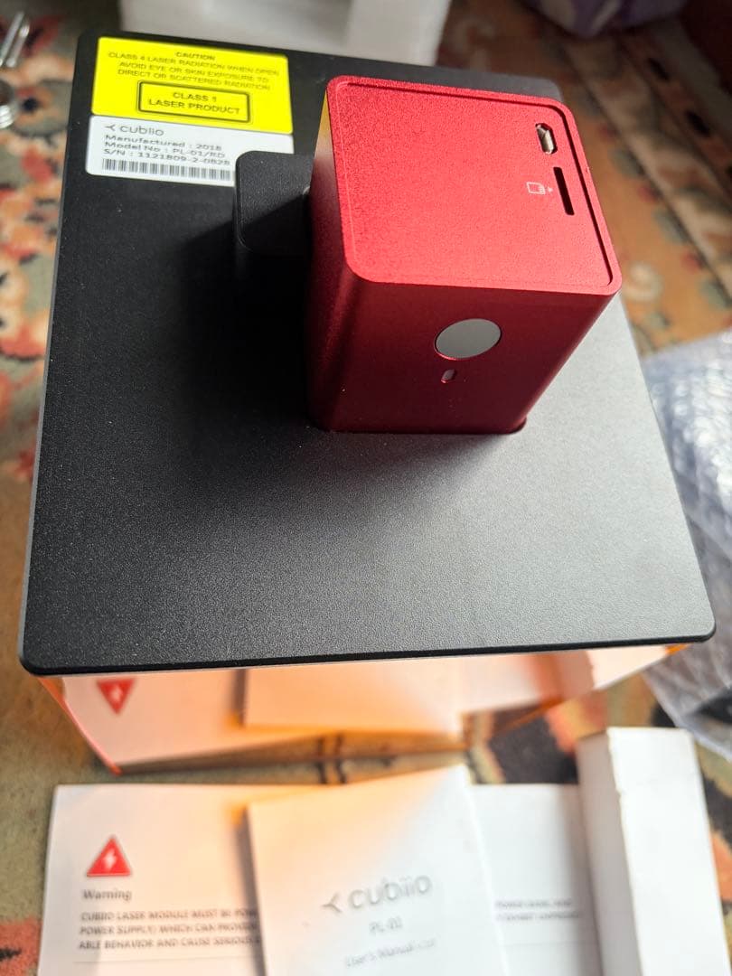 cubiio レーザー加工機　レーザー彫刻機