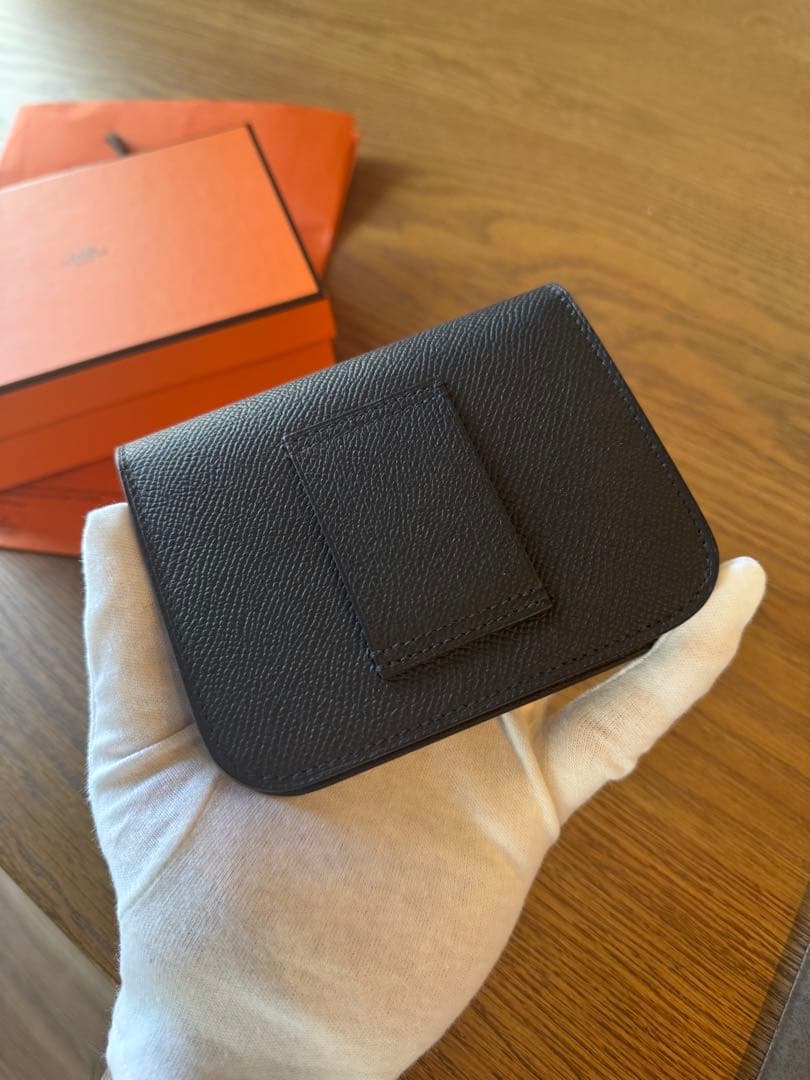 新品未使用 正規品 エルメス コンスタンス スリム 黒 ブラック