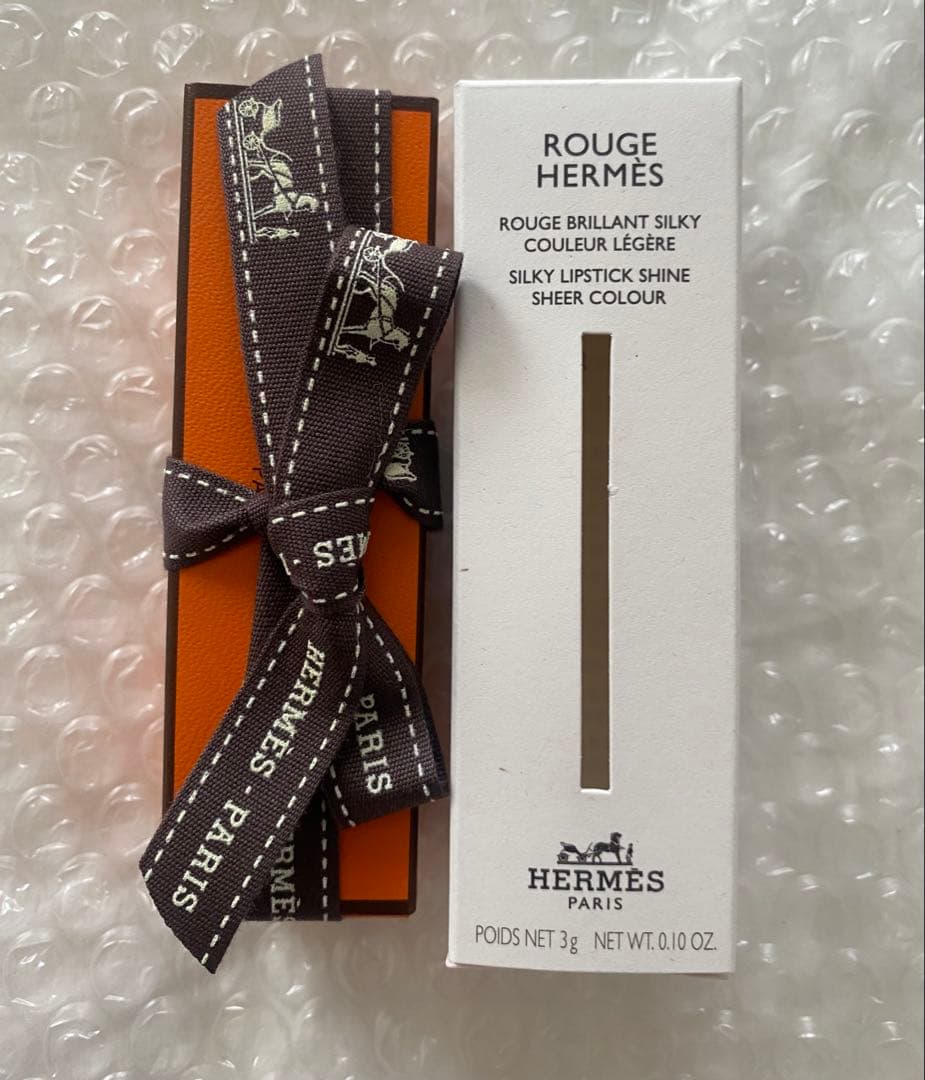 エルメス　口紅　ルージュエルメス　限定　シルキーリップスティック　ローズ　新品