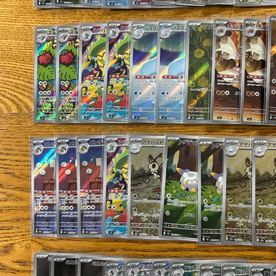 【AR CHR 100枚】ピカチュウ　25th、サーナイト　CHR、デカグース③