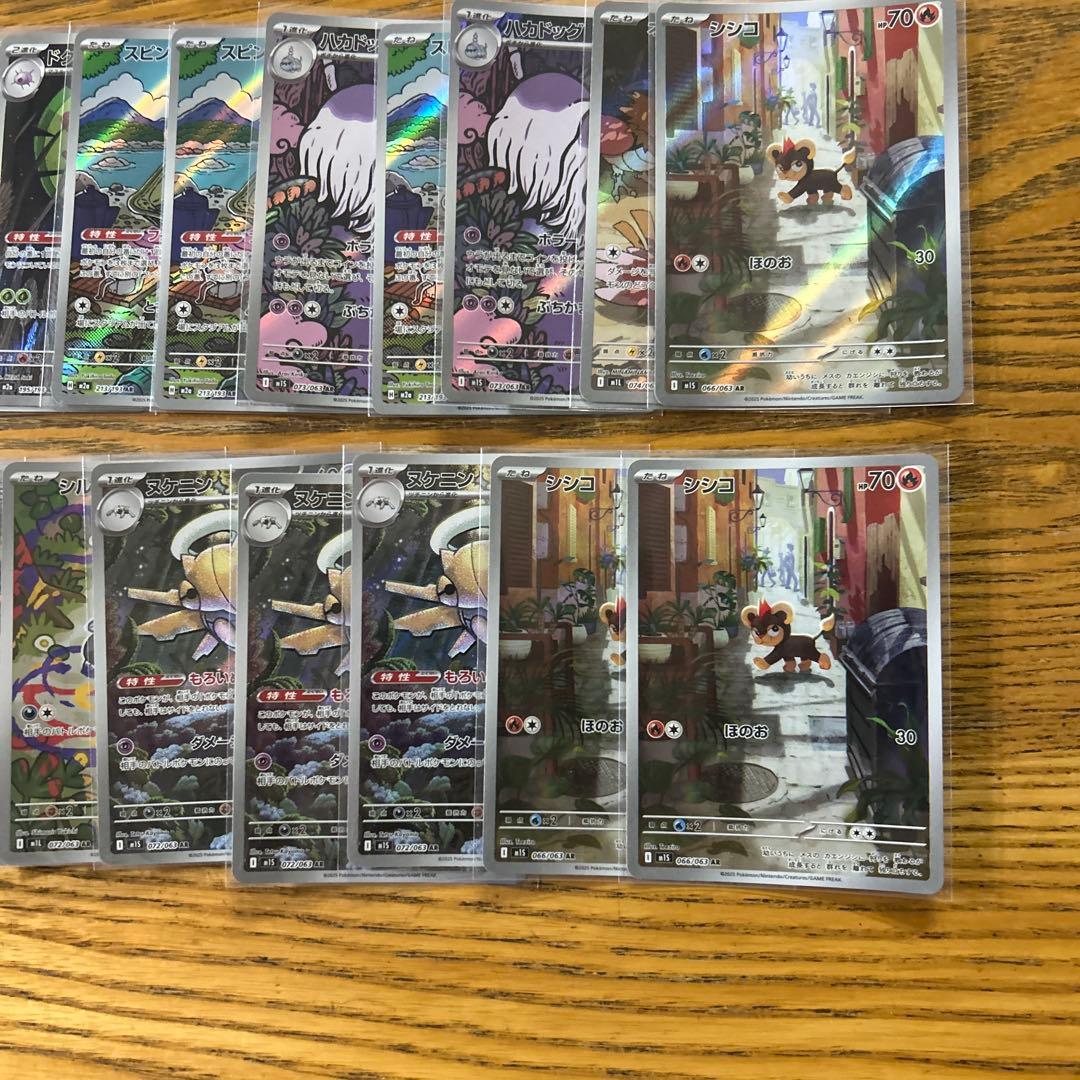 【AR CHR 100枚】ピカチュウ　25th、サーナイト　CHR、デカグース③