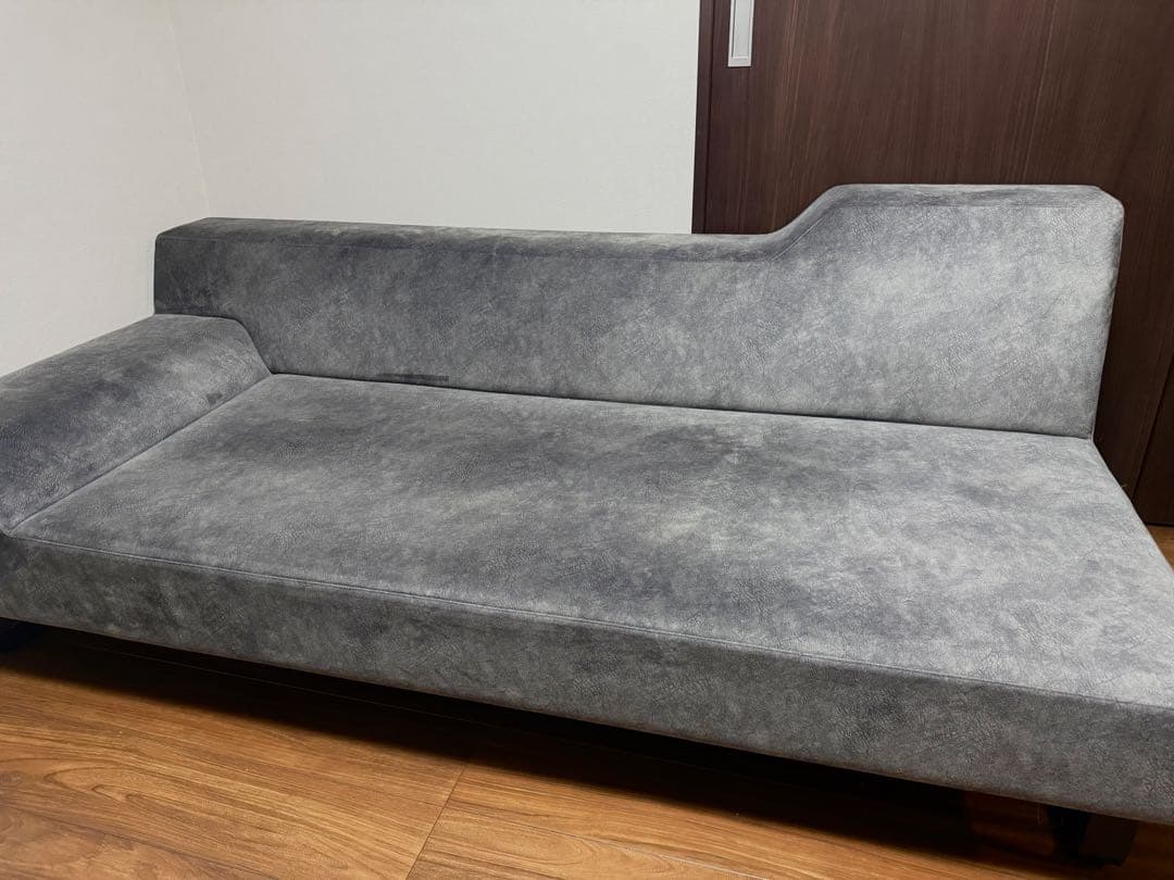 フランネルソファ　シエスタ　2.5人掛け　チャコールグレー