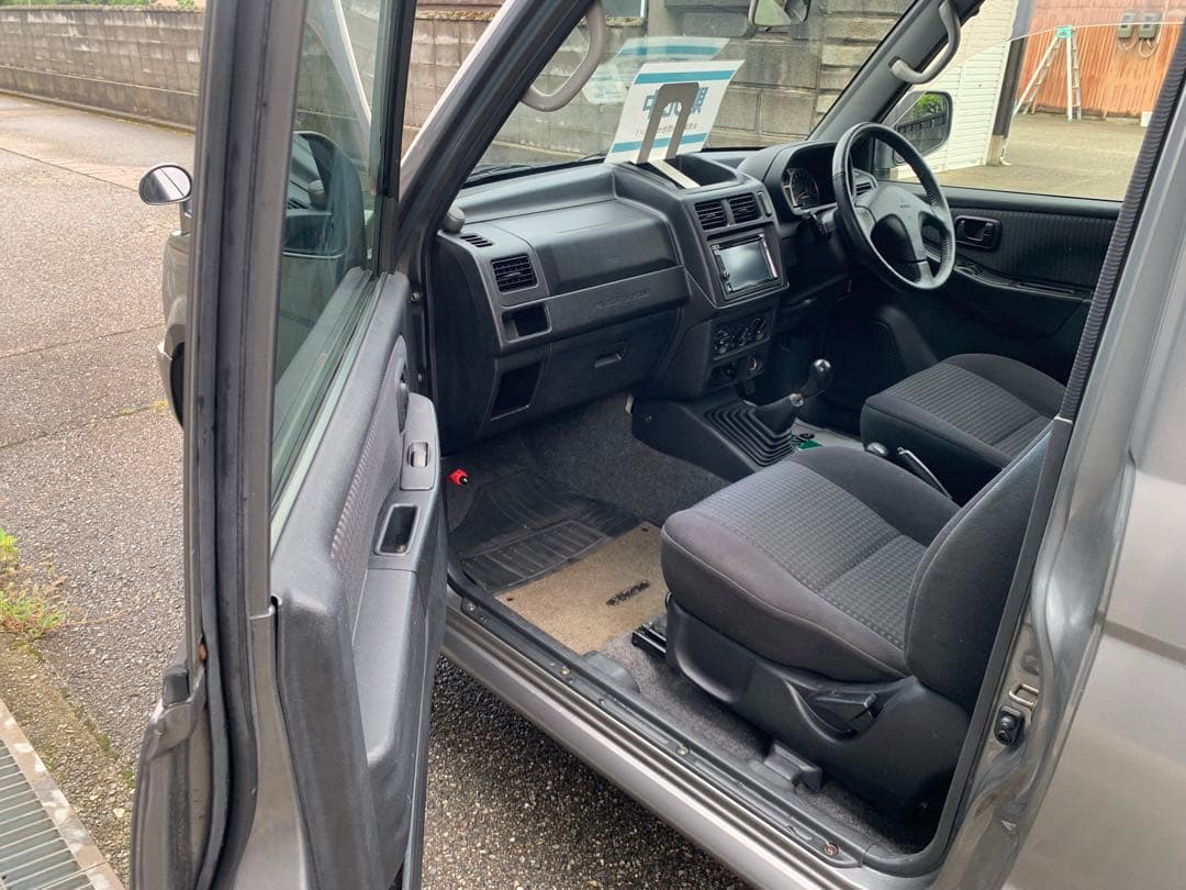 【マニュアル車‼︎】三菱パジェロミニ／車検あり/スタッドレス付き