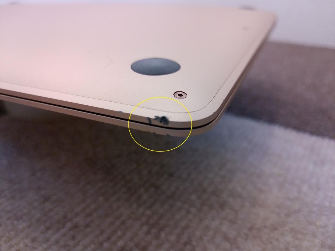 MacBook Air2020 A2237 13㌅ M1 バッテリー100%