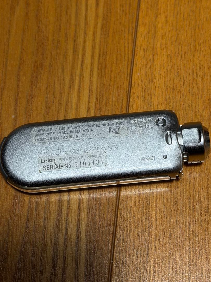 【ジャンク品】Sony NW-E405 デジタルオーディオ