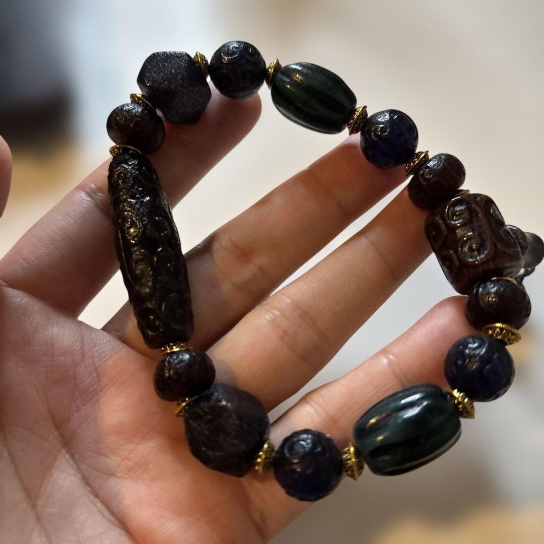 これはすっごいパワー！浄化されまくり！チベットマニ車天珠！めのう！すごすぎ！