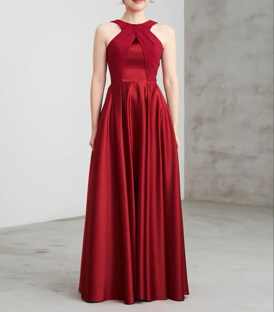 美品　TWEED DRESS ツイードドレス　演奏会ドレス　ロングドレス　ドレス