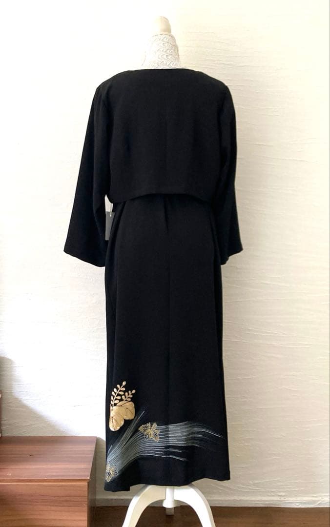 黒留袖リメイク　フォーマルワンピース他3点セット
