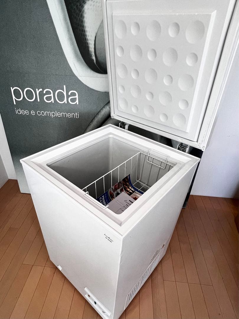 '24購入 三ツ星貿易　エクセレンス　冷凍ストッカー KF-101NF 98L