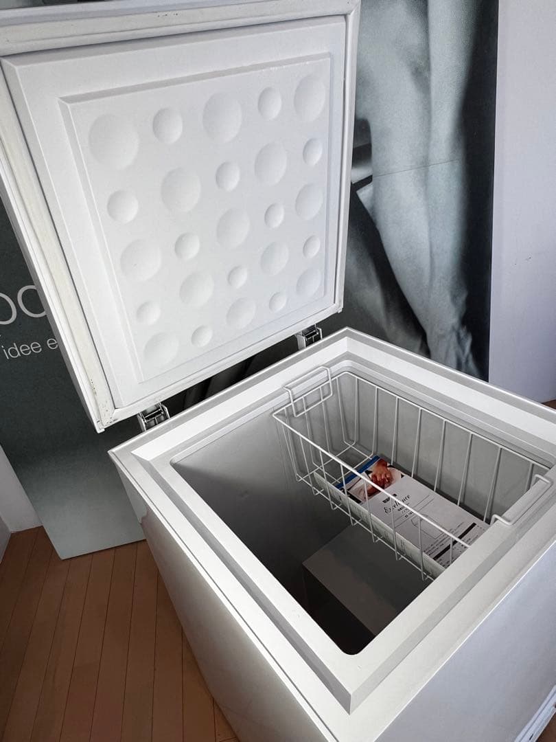 '24購入 三ツ星貿易　エクセレンス　冷凍ストッカー KF-101NF 98L