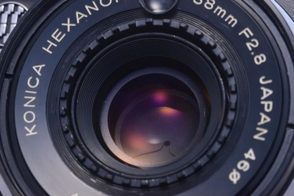 KONICA コニカ 小西六 ジャスピン コニカ C35 AF 動作確認 極美品