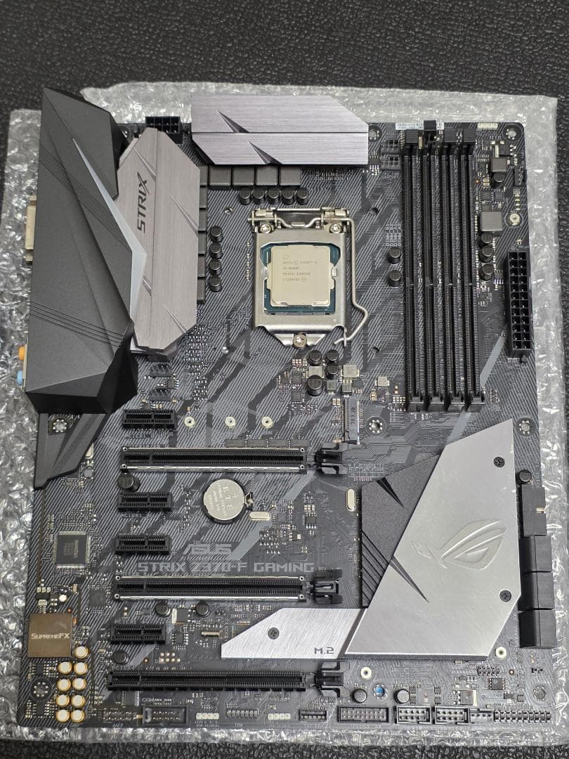 [ジャンク] Intel Core i5-8600K、ROG Z370-F