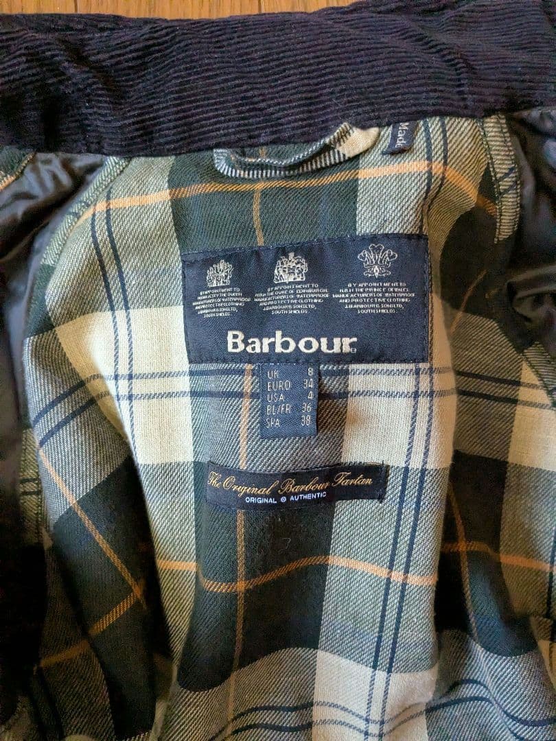 バブアー Barbour レディース ビデイルジャケット オイルドコットン