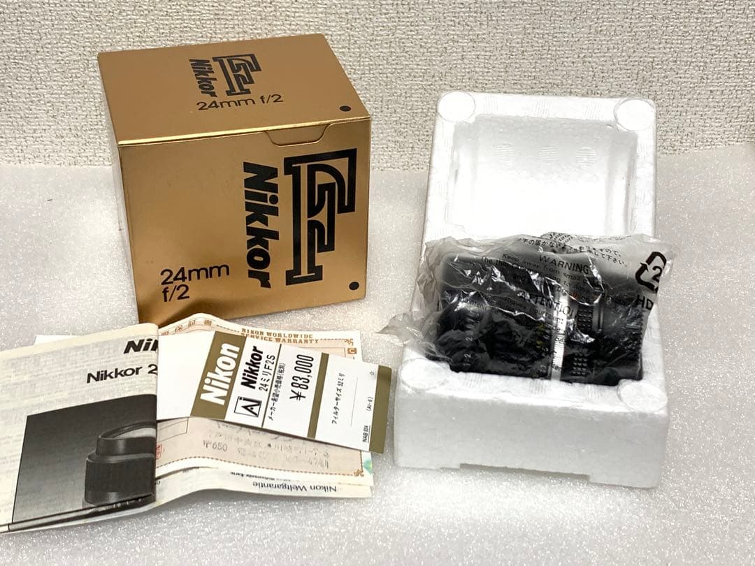 レンズ(単焦点) NIKON 24mm 1:2