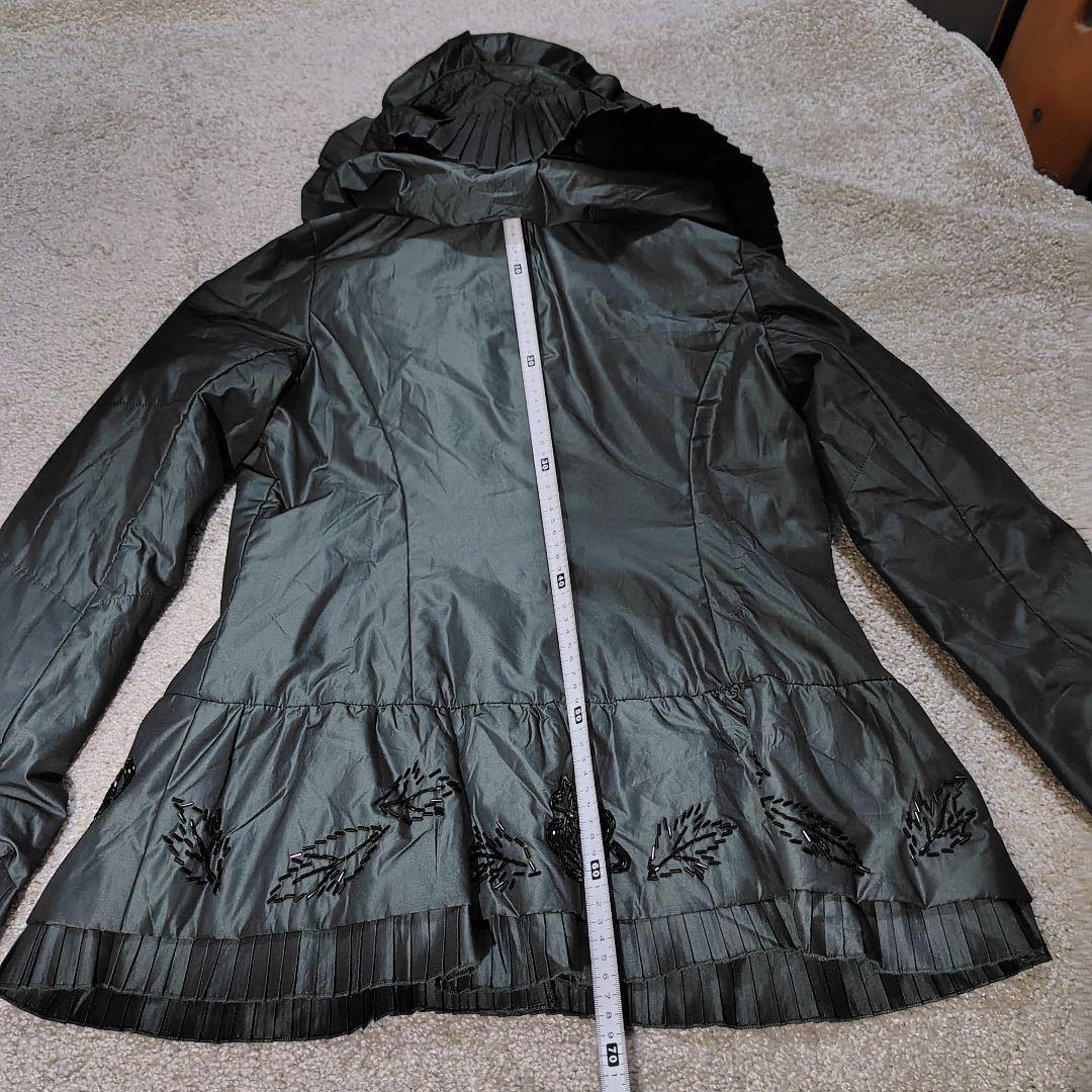 NOKO OHNO 42　ノコオーノ　美品　フリル　ビーズ　薔薇柄　ジャケット