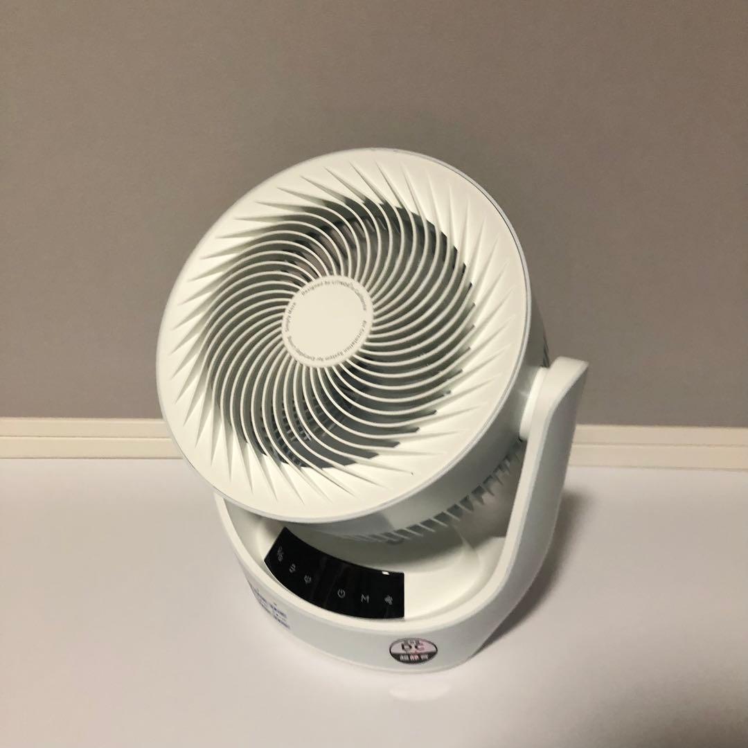 Polar Cedar サーキュレーター 360度首振り 静音 ミントブルー