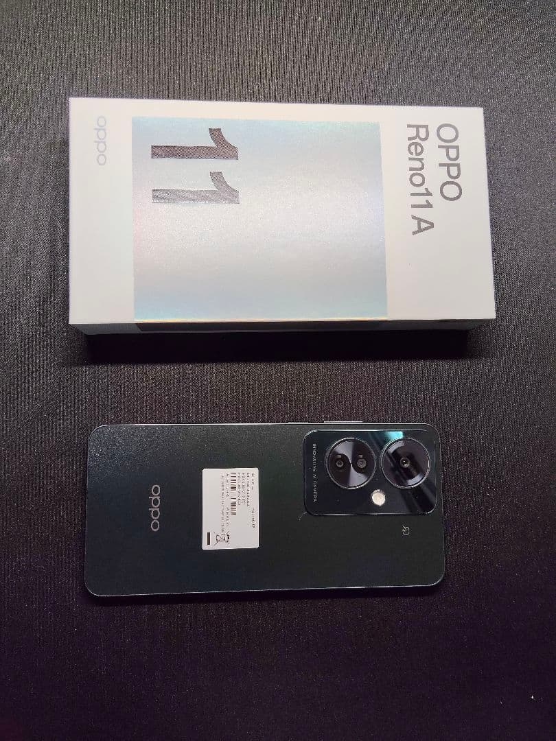 [美品]OPPO Reno11A グリーン 本体