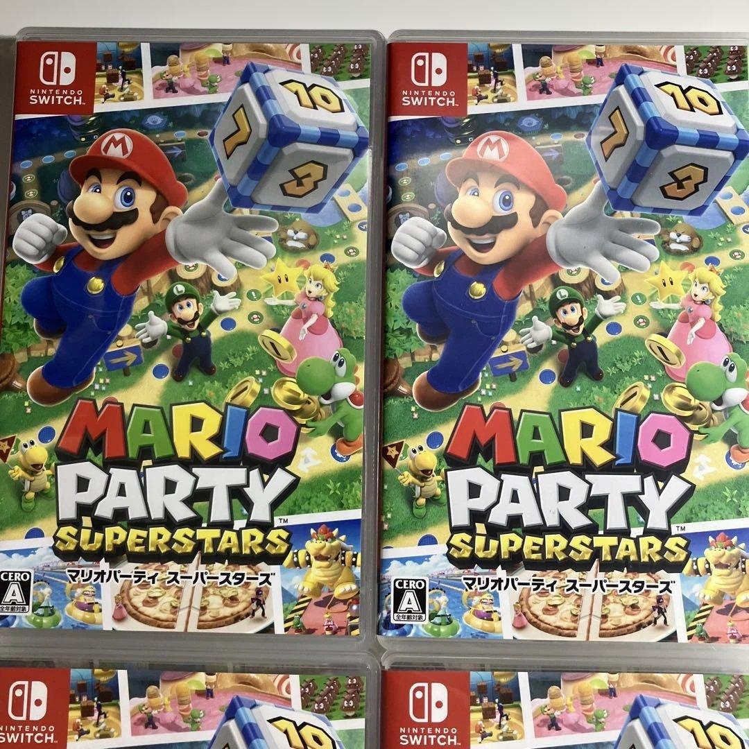 Switch マリオパーティ スーパースターズ 4点