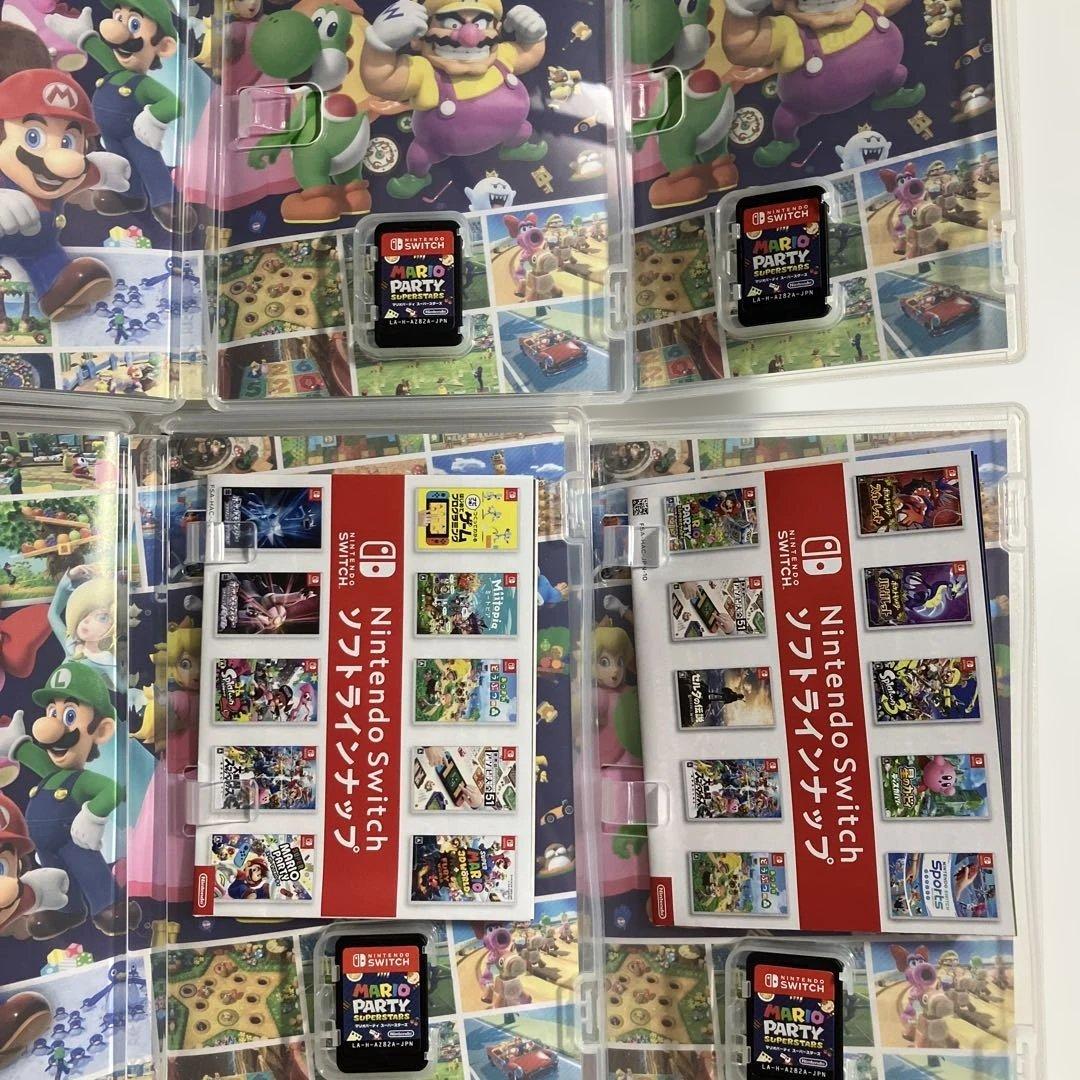 Switch マリオパーティ スーパースターズ 4点