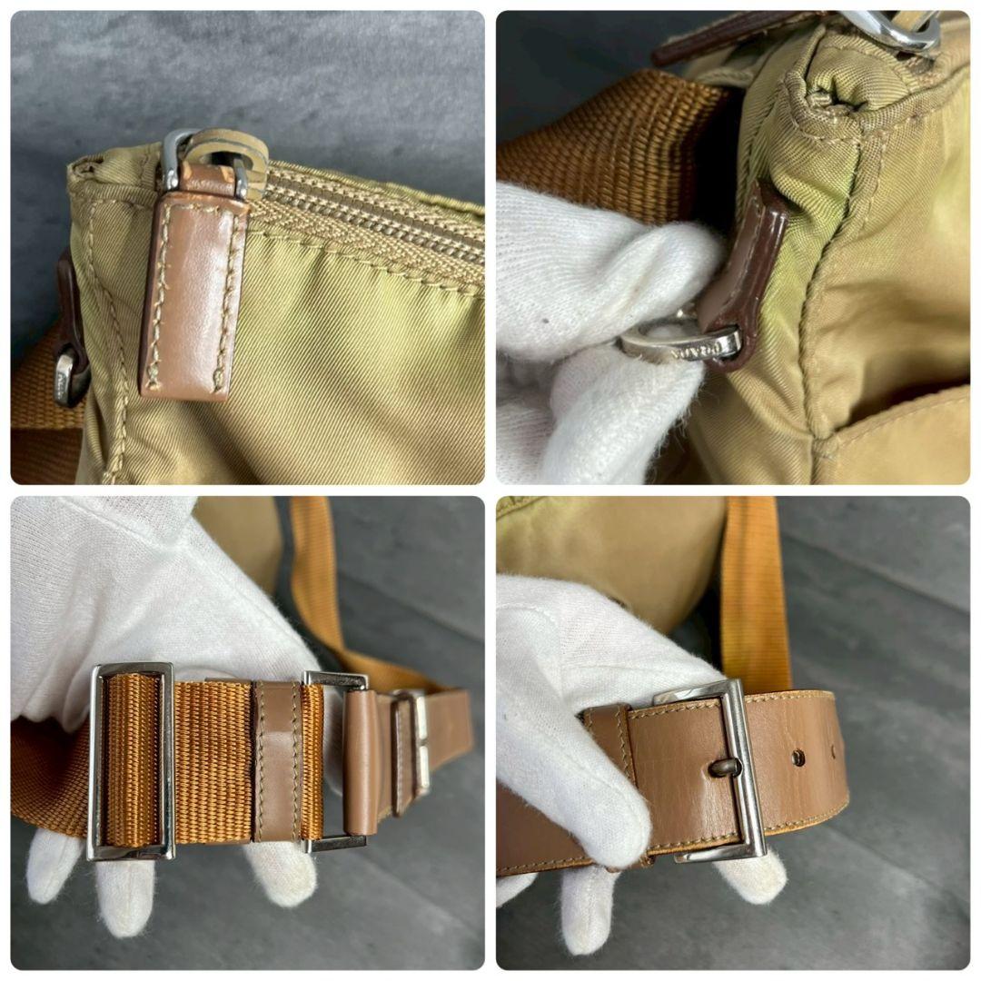 PRADA プラダ Vintage ボディバッグ テスート 三角ロゴ Y2K